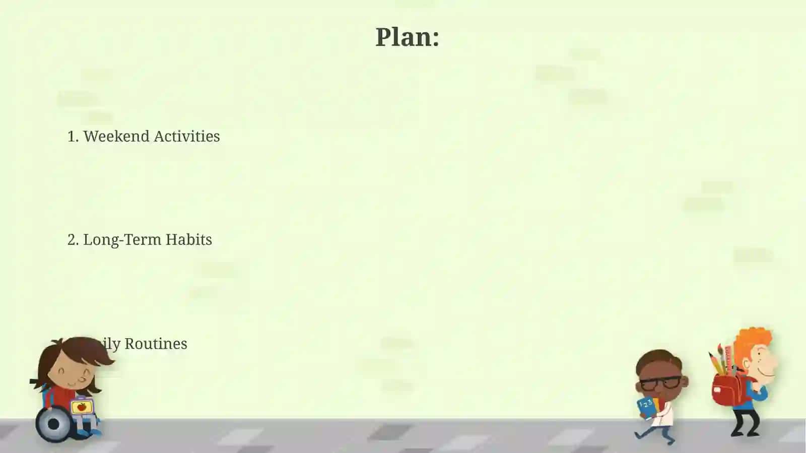 My Habits 2