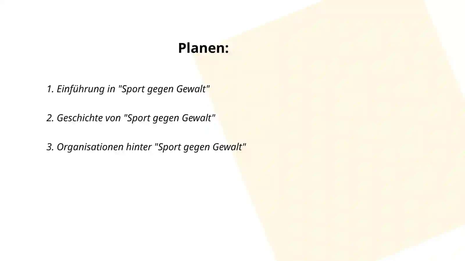 Sport gegen Gewalt 2