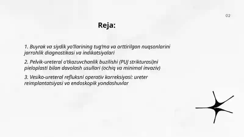Operativ davolash usullari 2