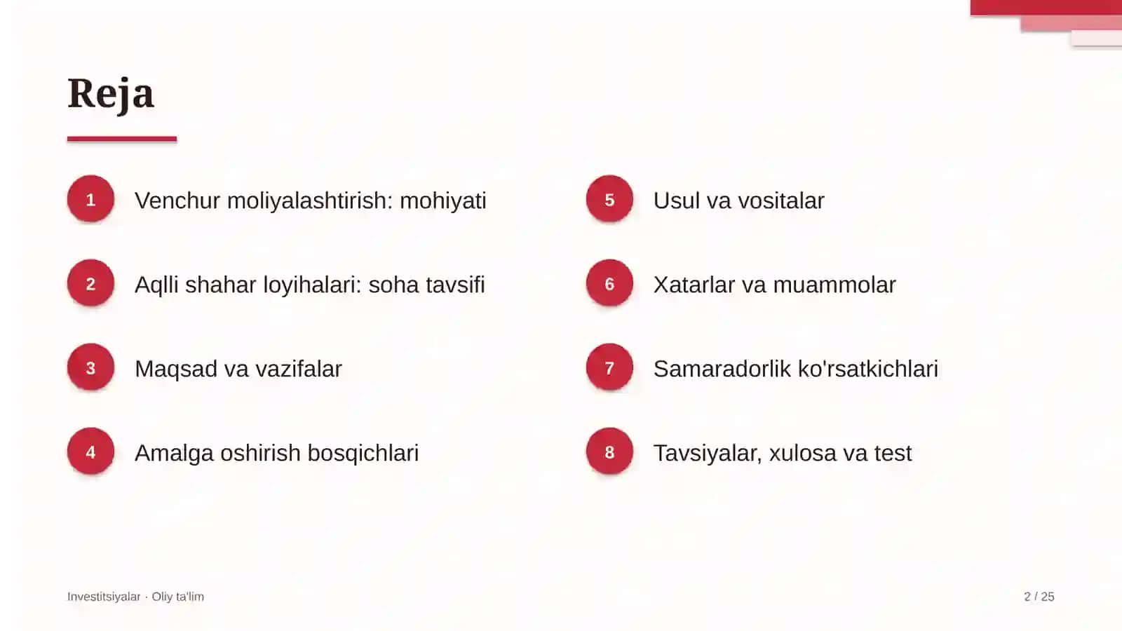 Venchur moliyalashtirish: mohiyati 2