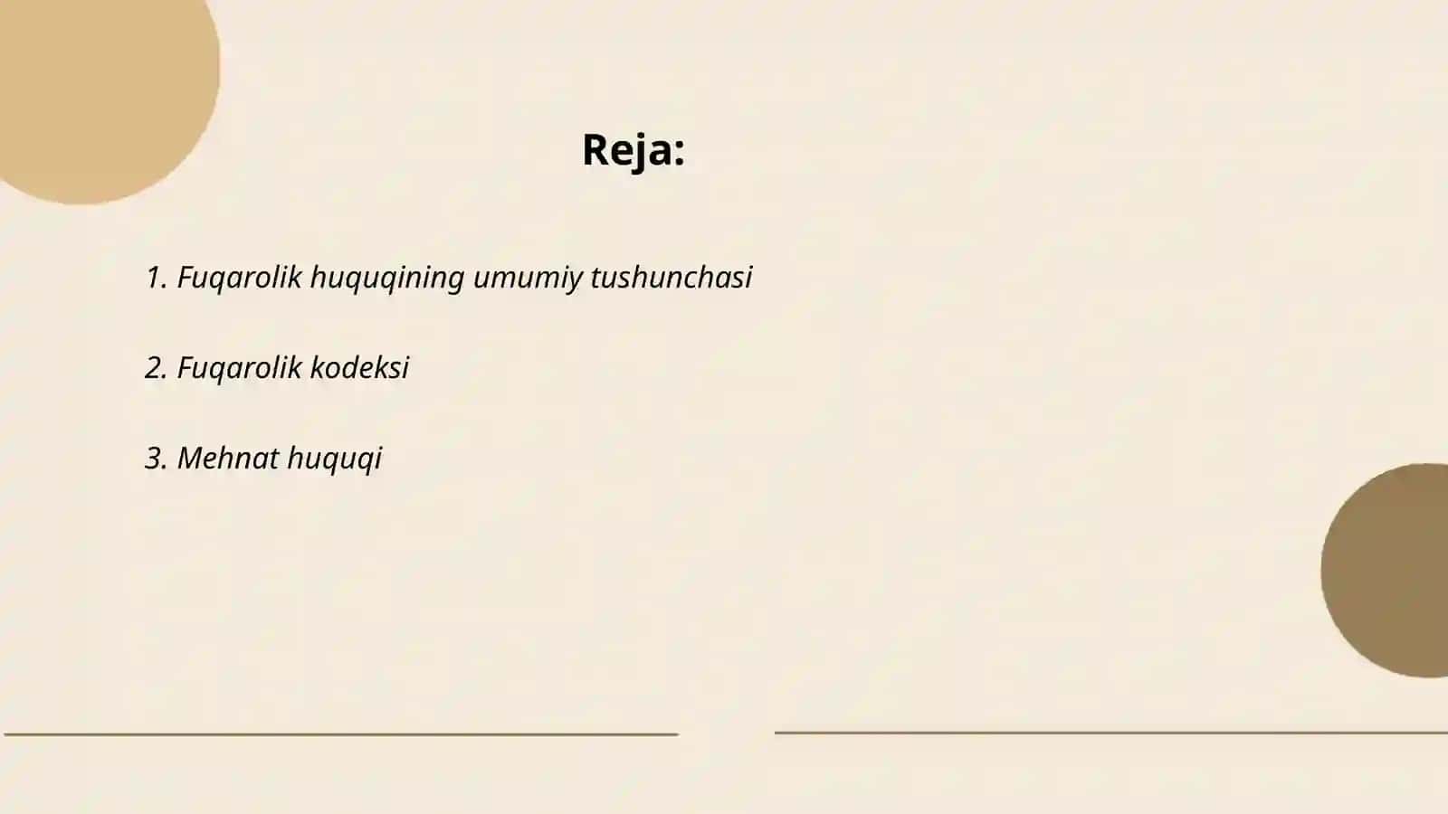 Fuqarolik huquqining manbalari 2