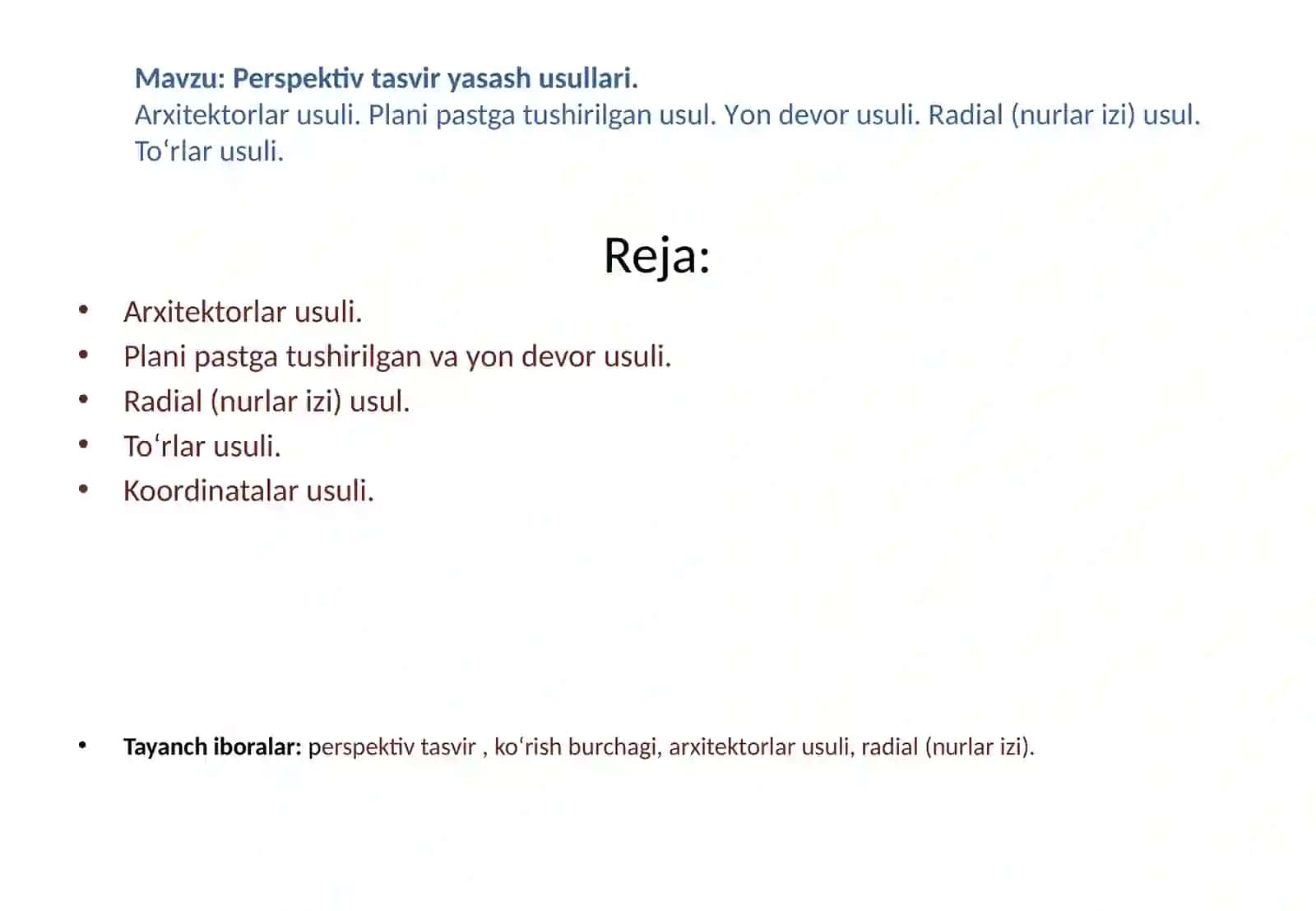 Perspektiv tasvir yasash usullari.pptx 2