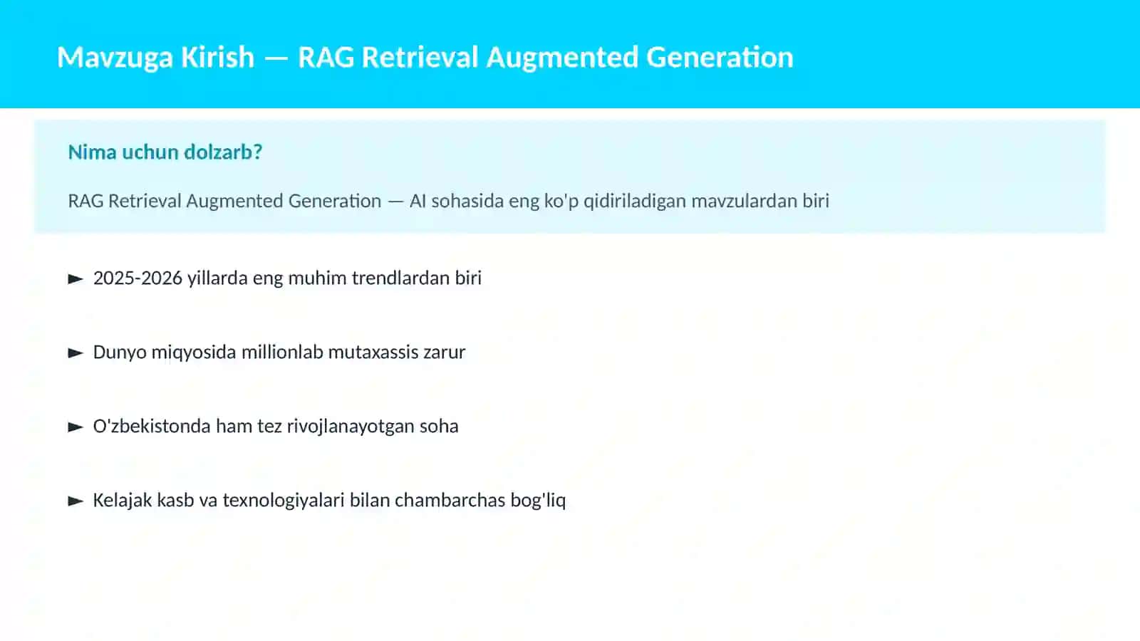 RAG Retrieval Augmented Generation 2