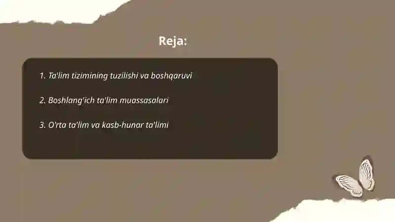 Jahonning rivojlangan mamlakatlarida talim tizimi 2