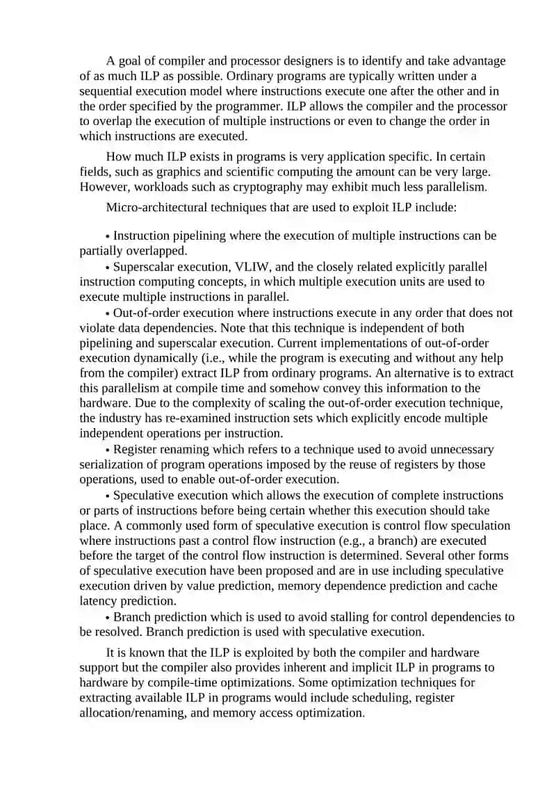 METHODS OF ENSURING PARALLELISM AT THE COMMAND LEVEL 2