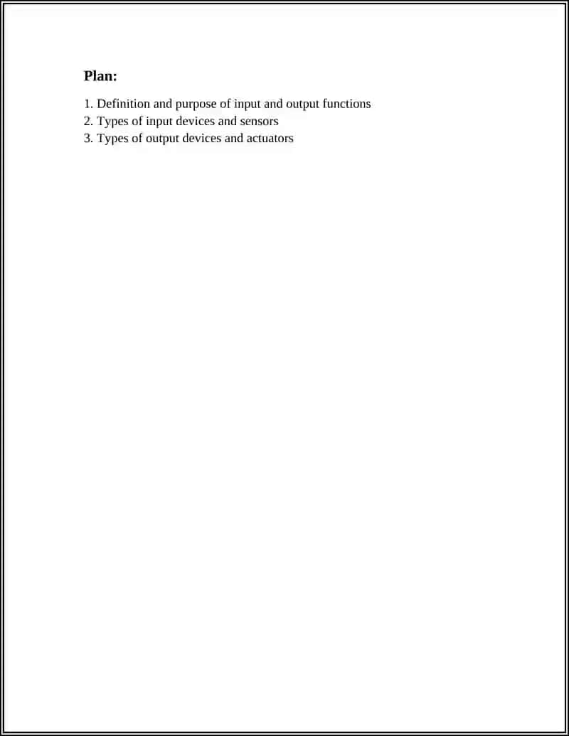 INPUT AND OUTPUT FUNCTION 2