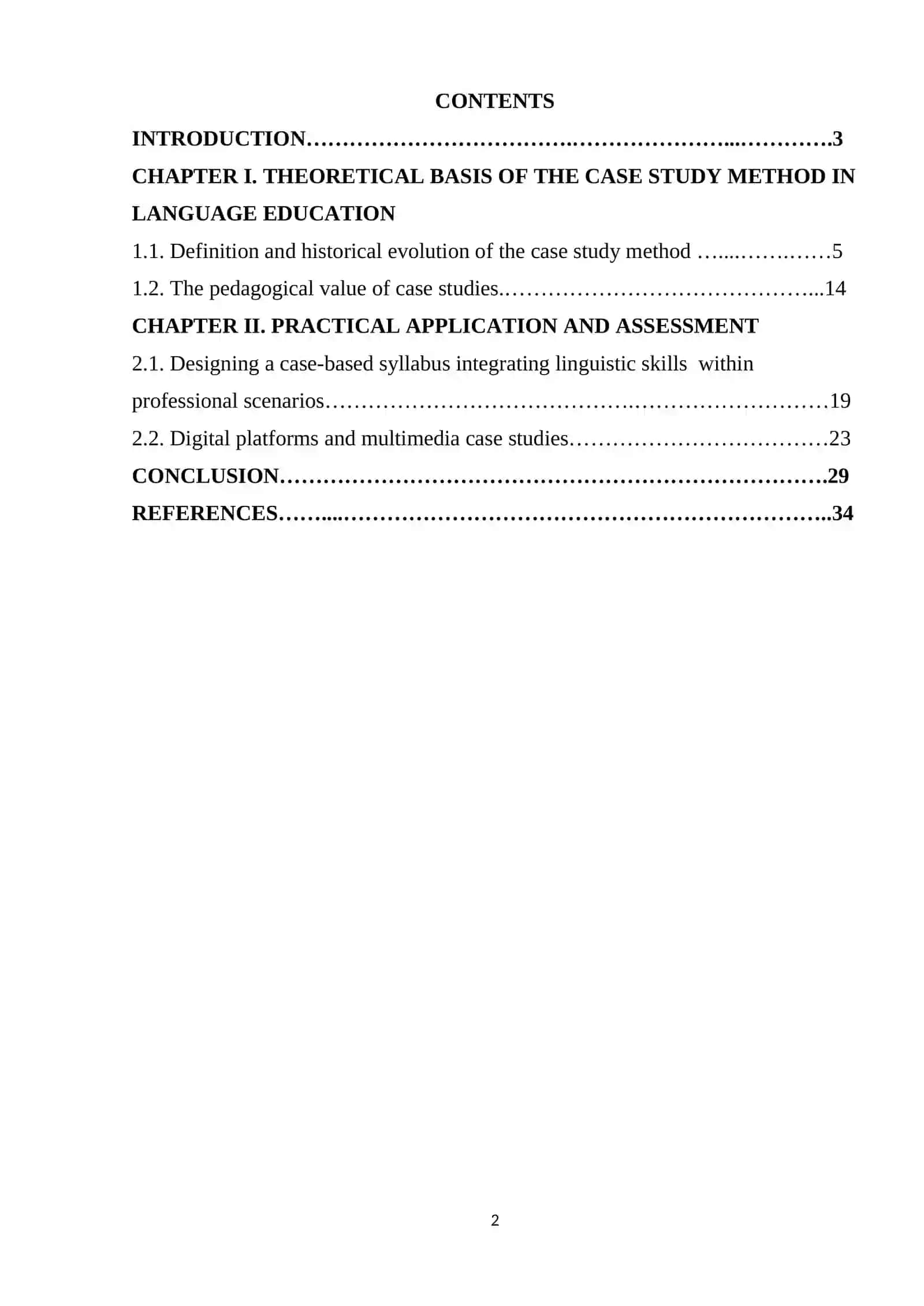 USING CASE STUDIES IN ESP TEACHING 2