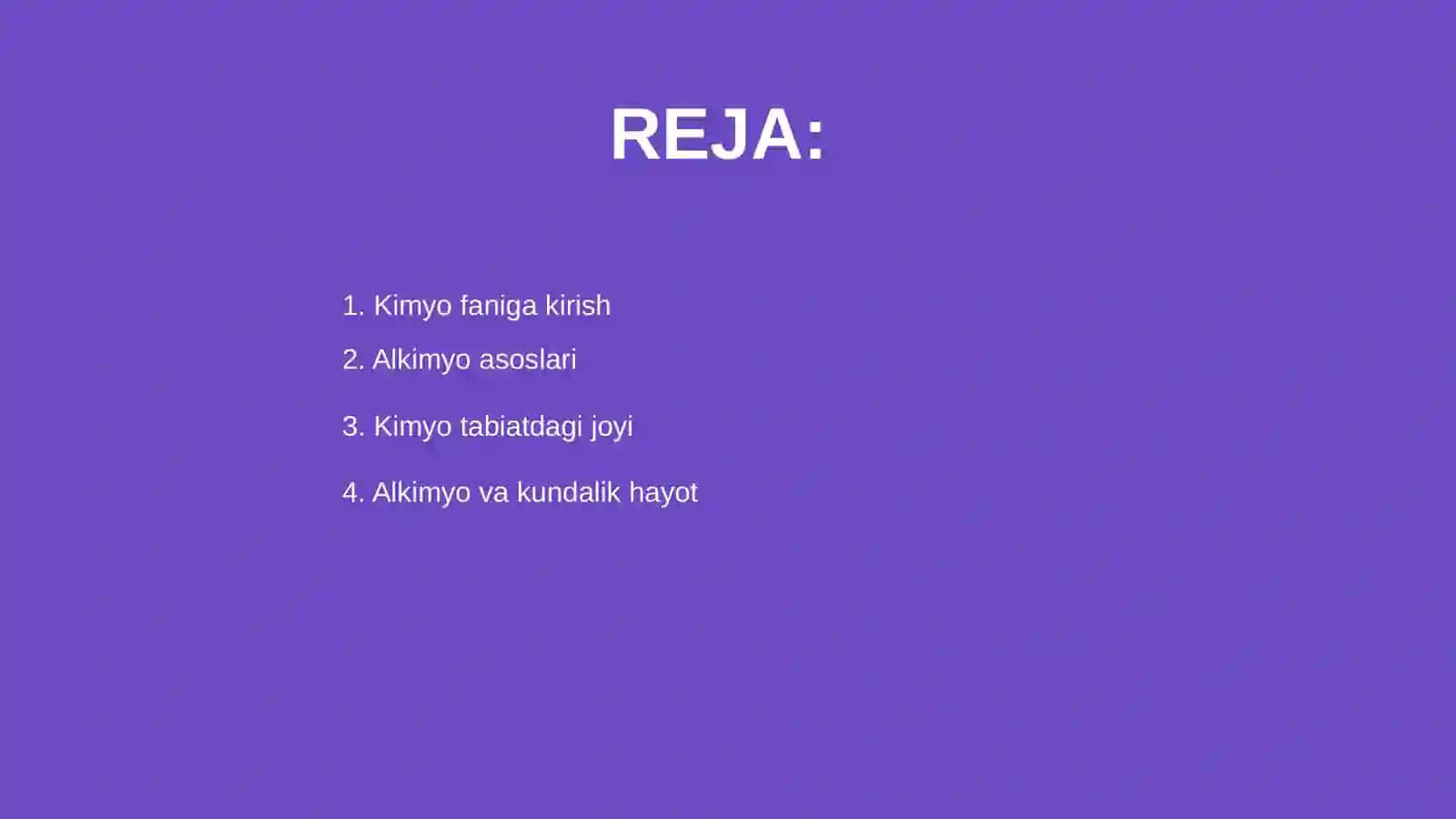 Kimyo fanidan Al kimyo mavzusiga 2