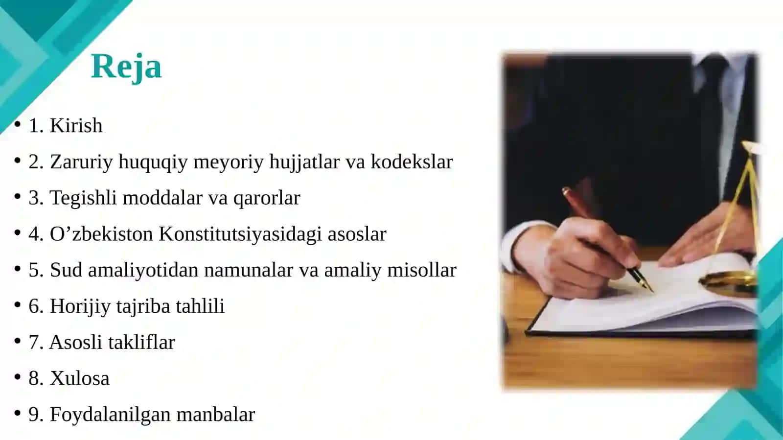 Ma’muriy ish yuritish 2
