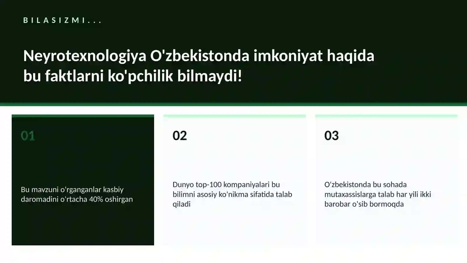 Neyrotexnologiya va Miya 2