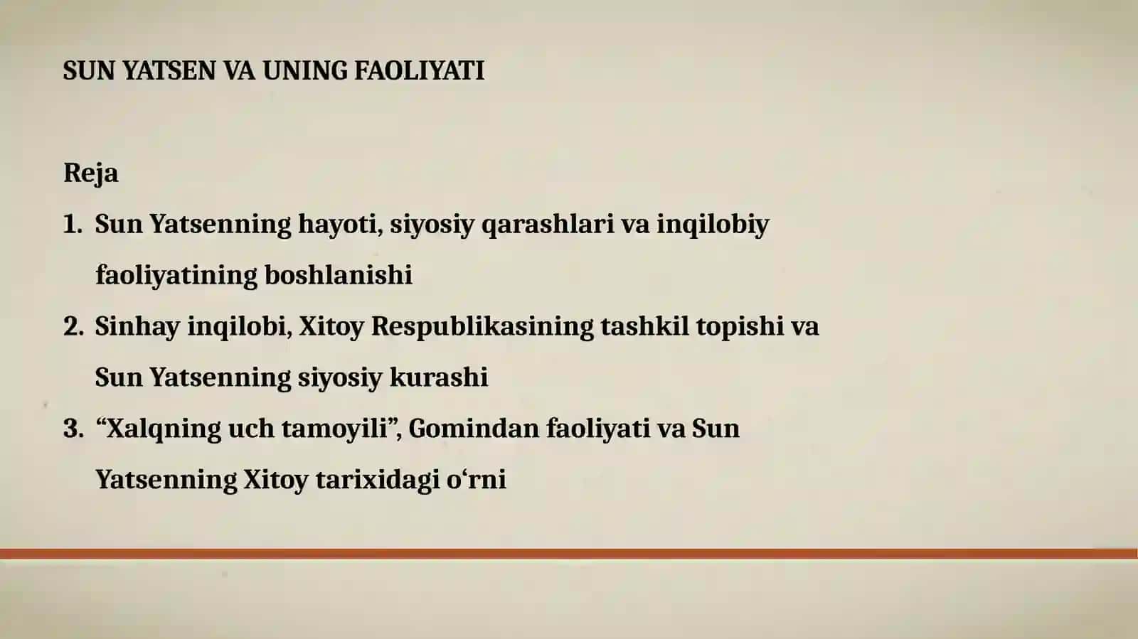 SUN YATSEN VA UNING FAOLIYATI 2