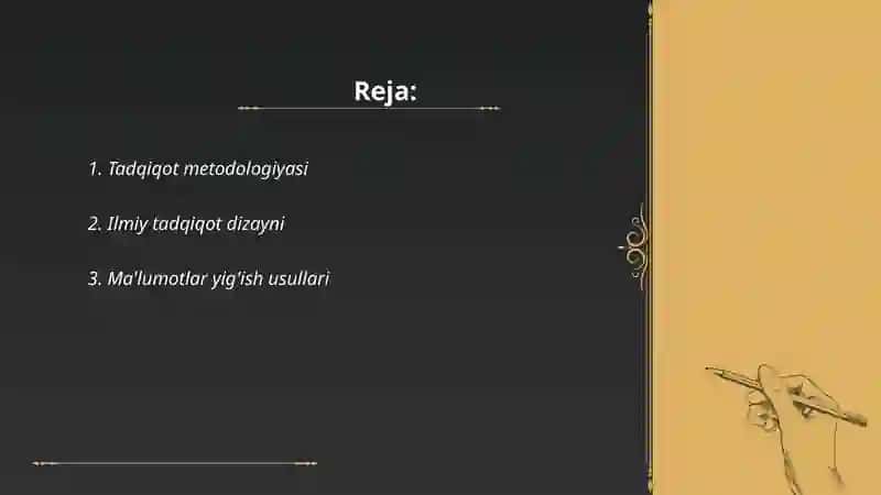 Tadqiqotlarning samaradorligi 2