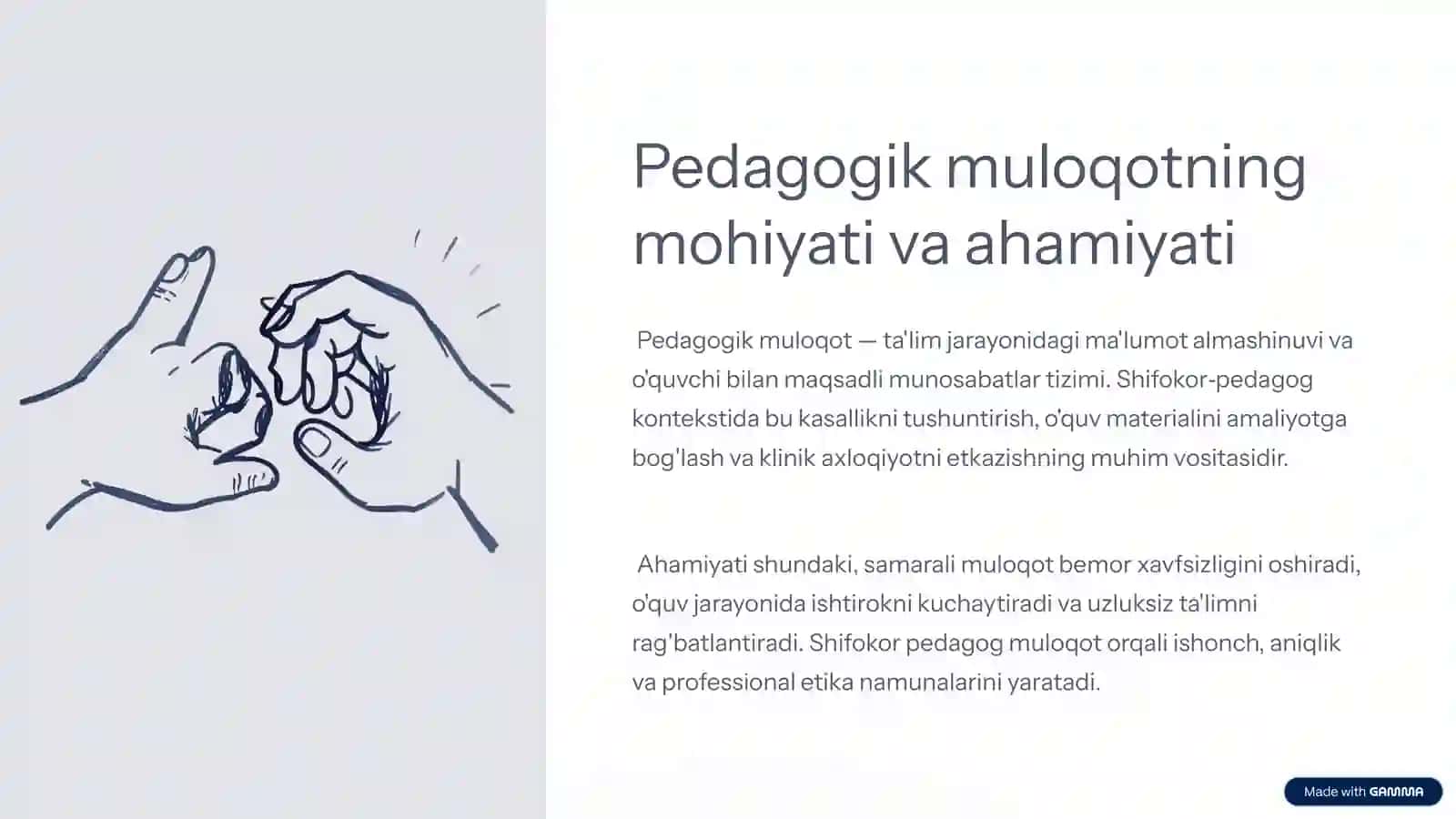 Pedagogik muloqot va pedagogik texnika 2