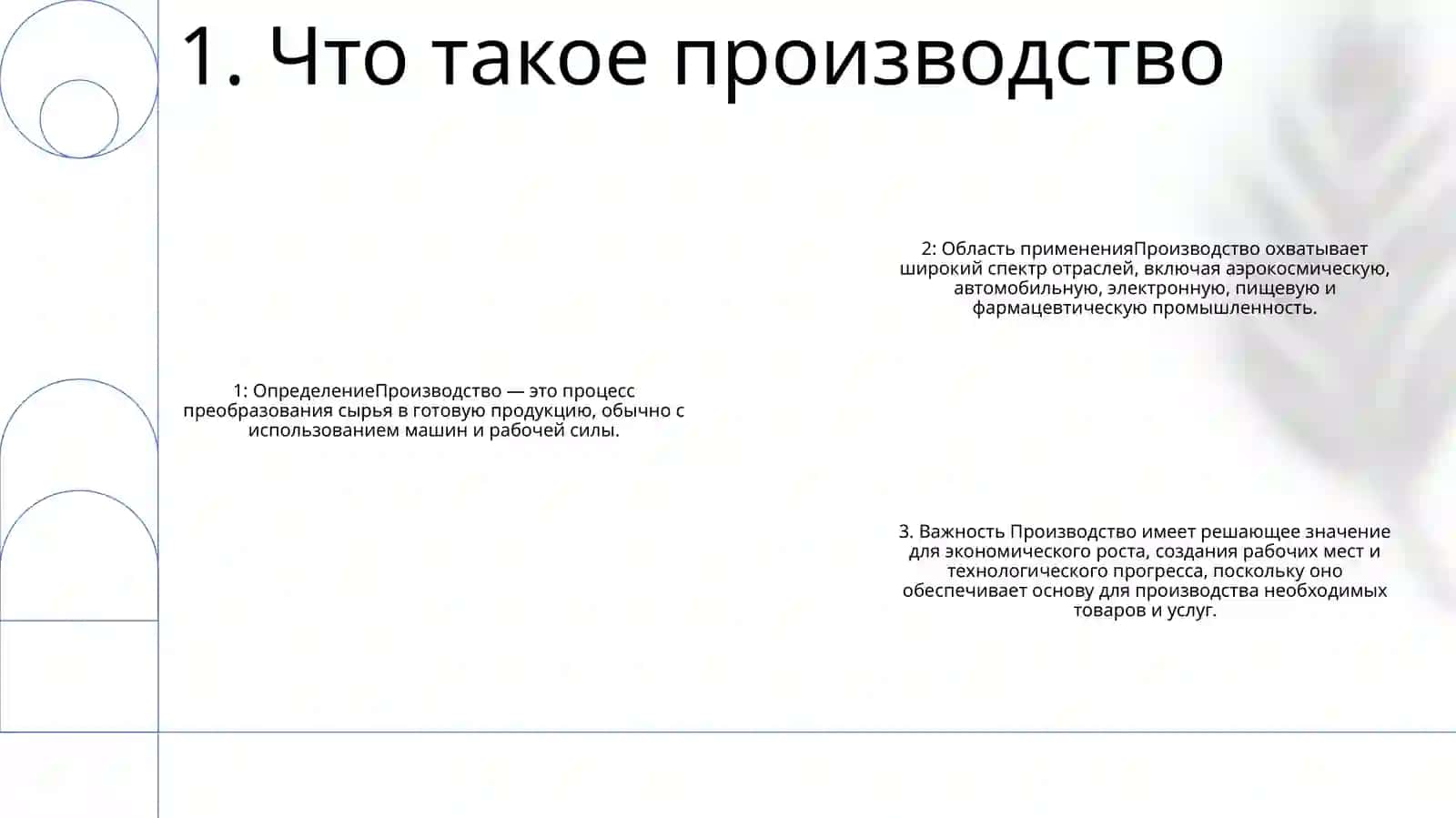 Производство 2