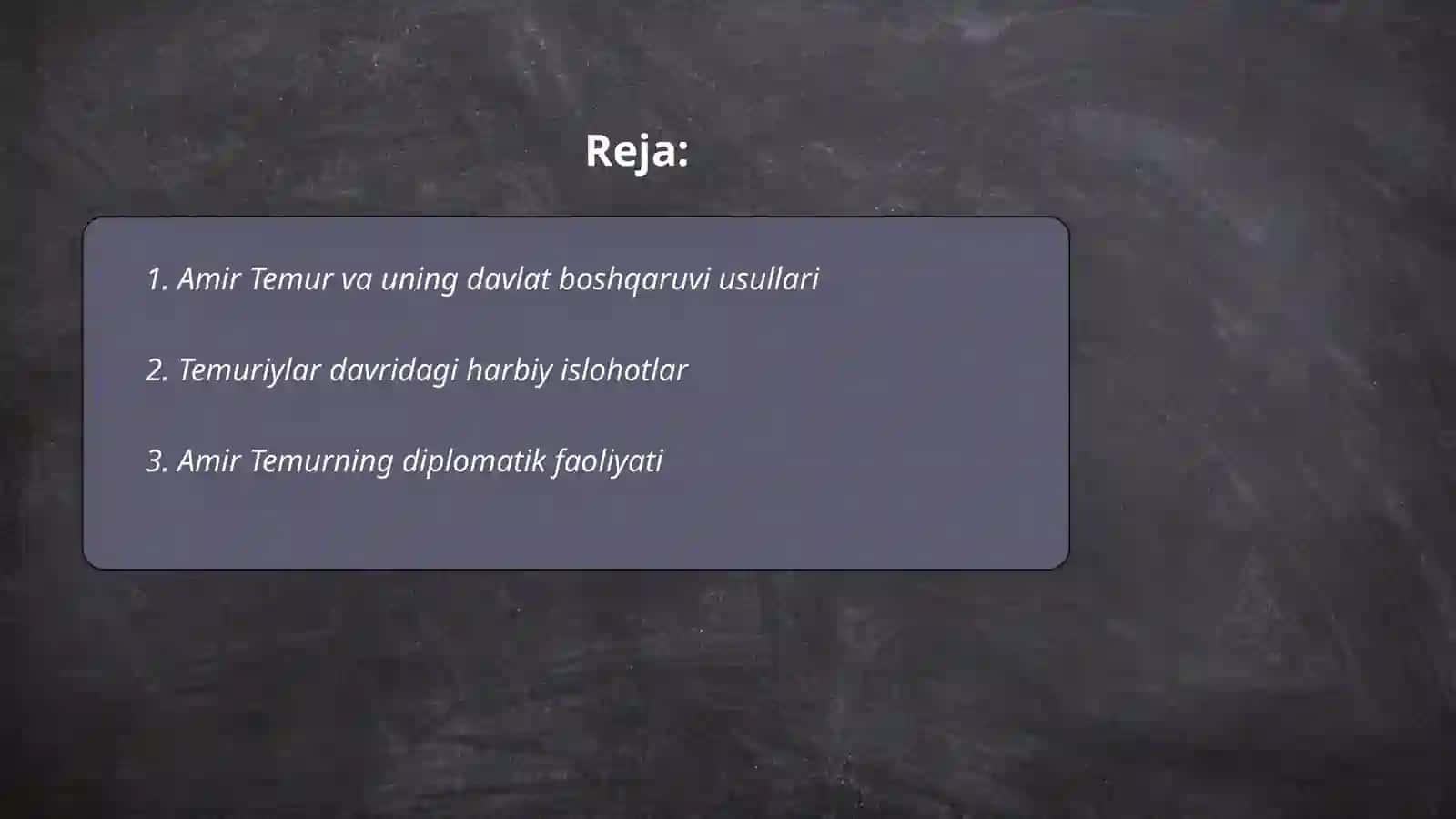 Amir Temur va uning davlat boshqaruvi usullari 2