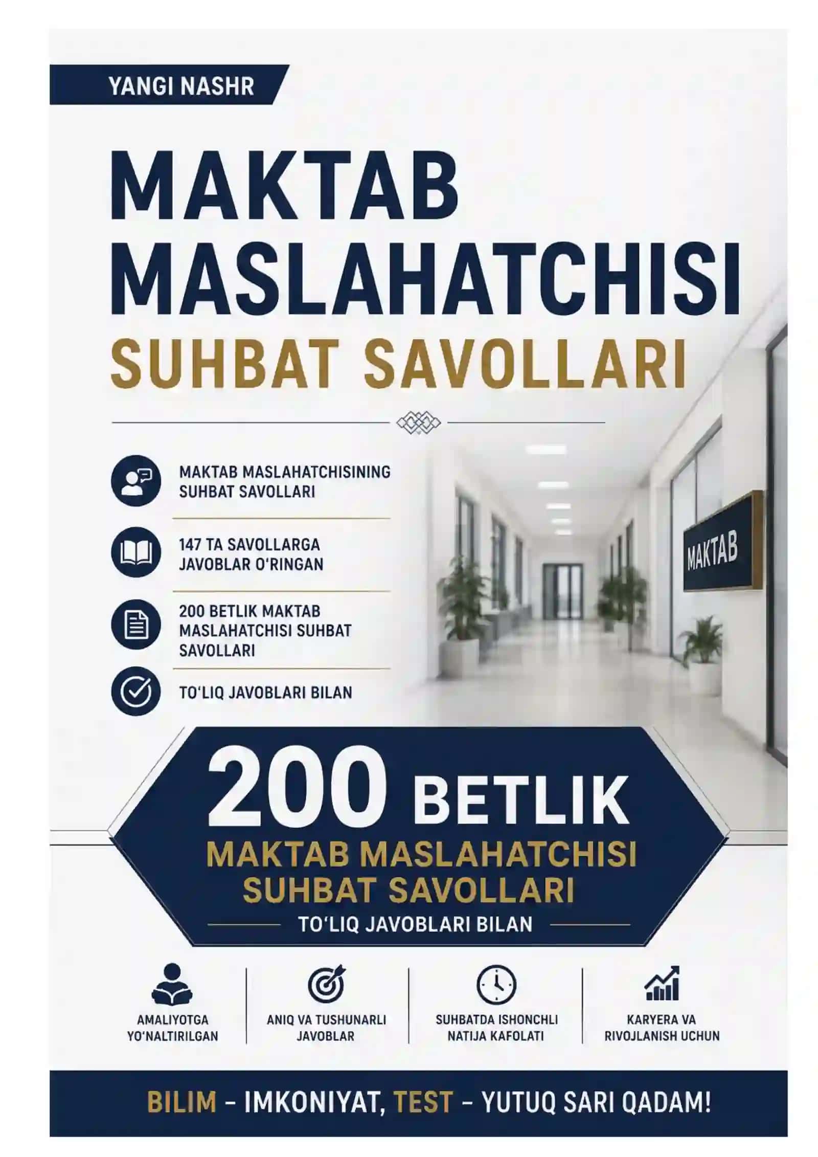 Maktab maslahatchisi YANGI TAHRIR 2
