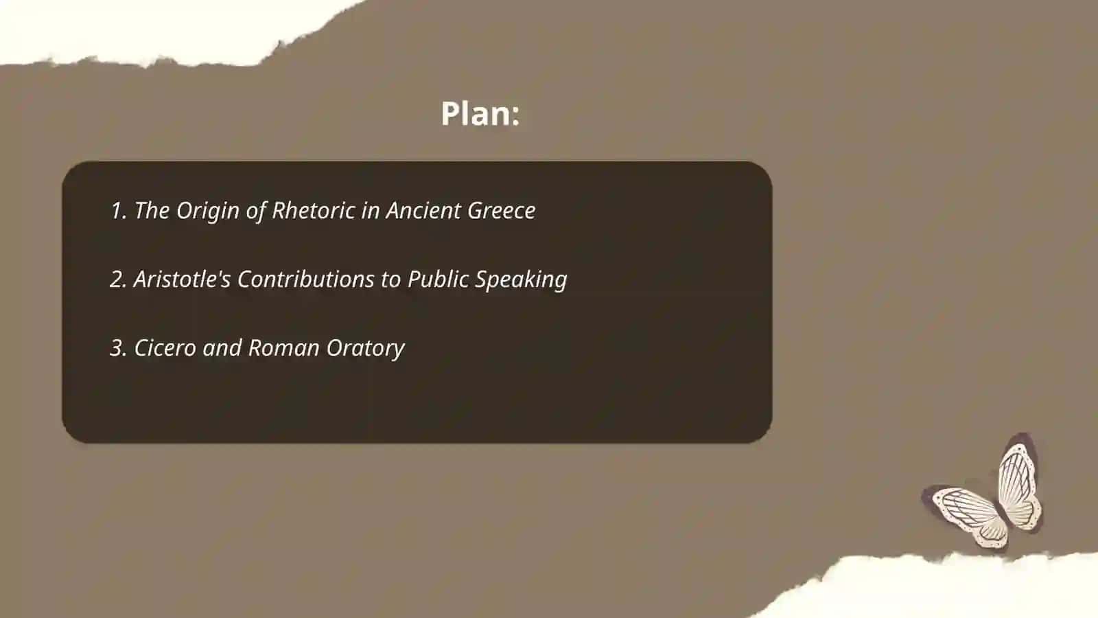 The history of public speaking 2