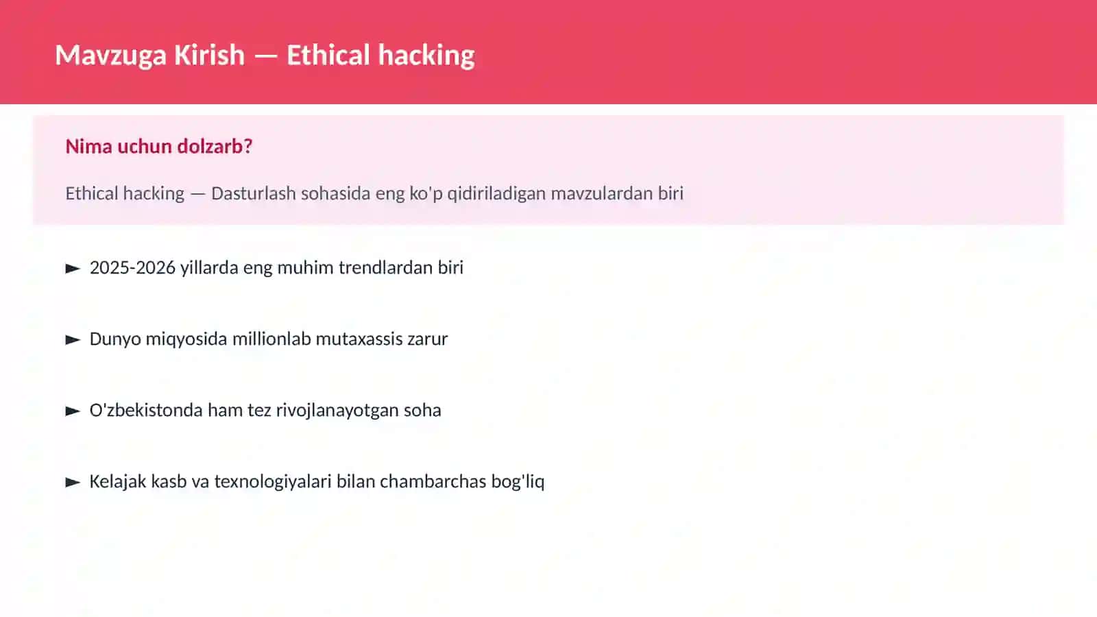 Ethical hacking 2