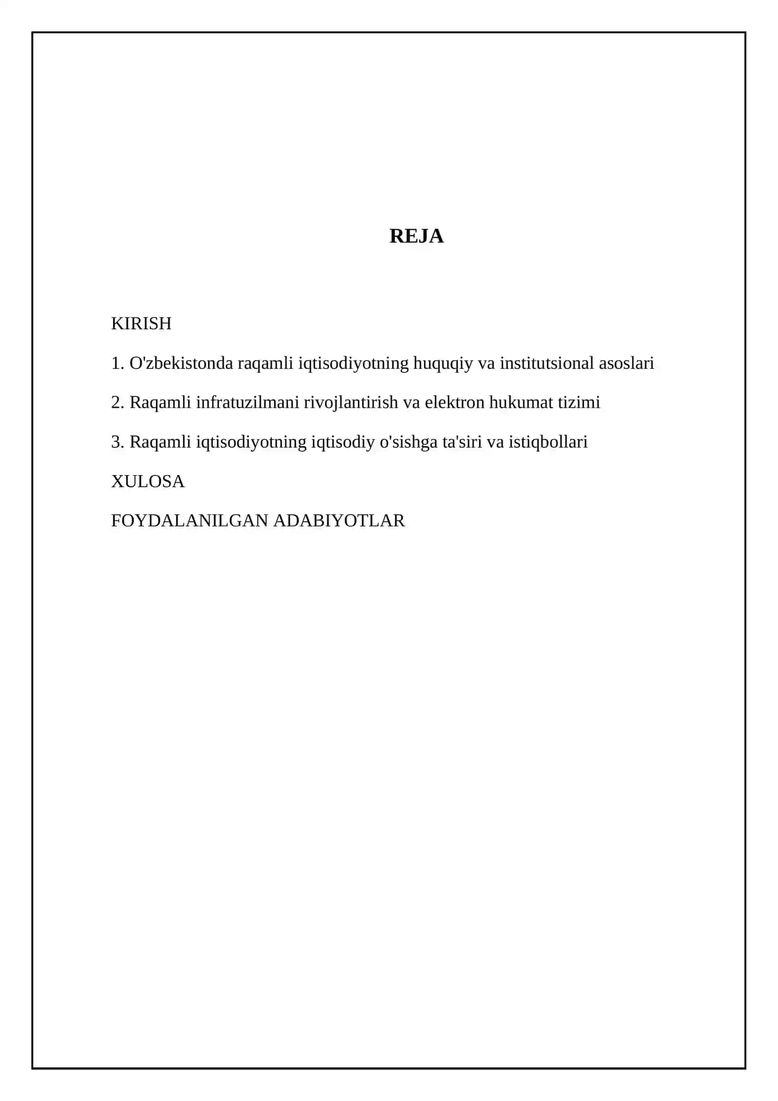 O'zbekistonda raqamli iqtisodiyotning rivojlanishi 2