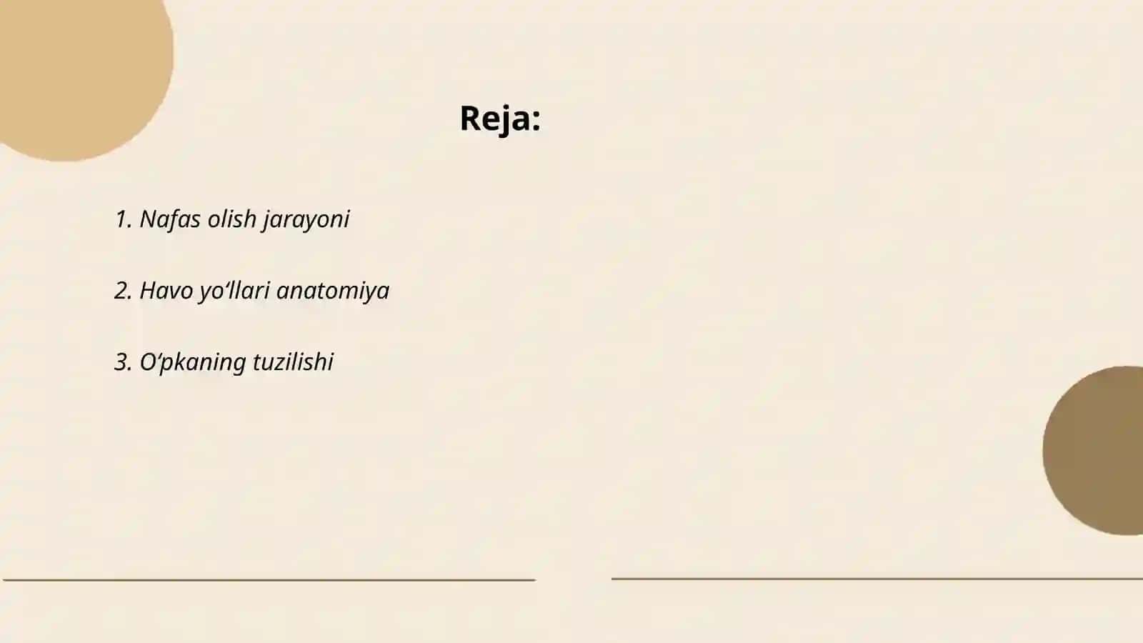 Nafas olish sistemasi 2