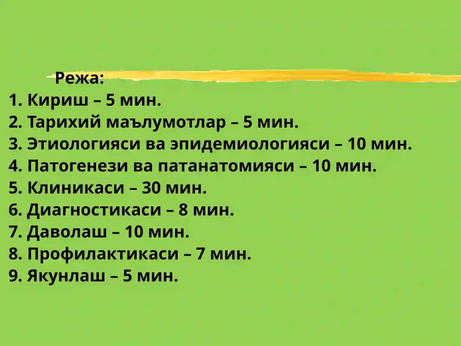 Ичтерлама–қорин тифи (typhus abdominalis) 2