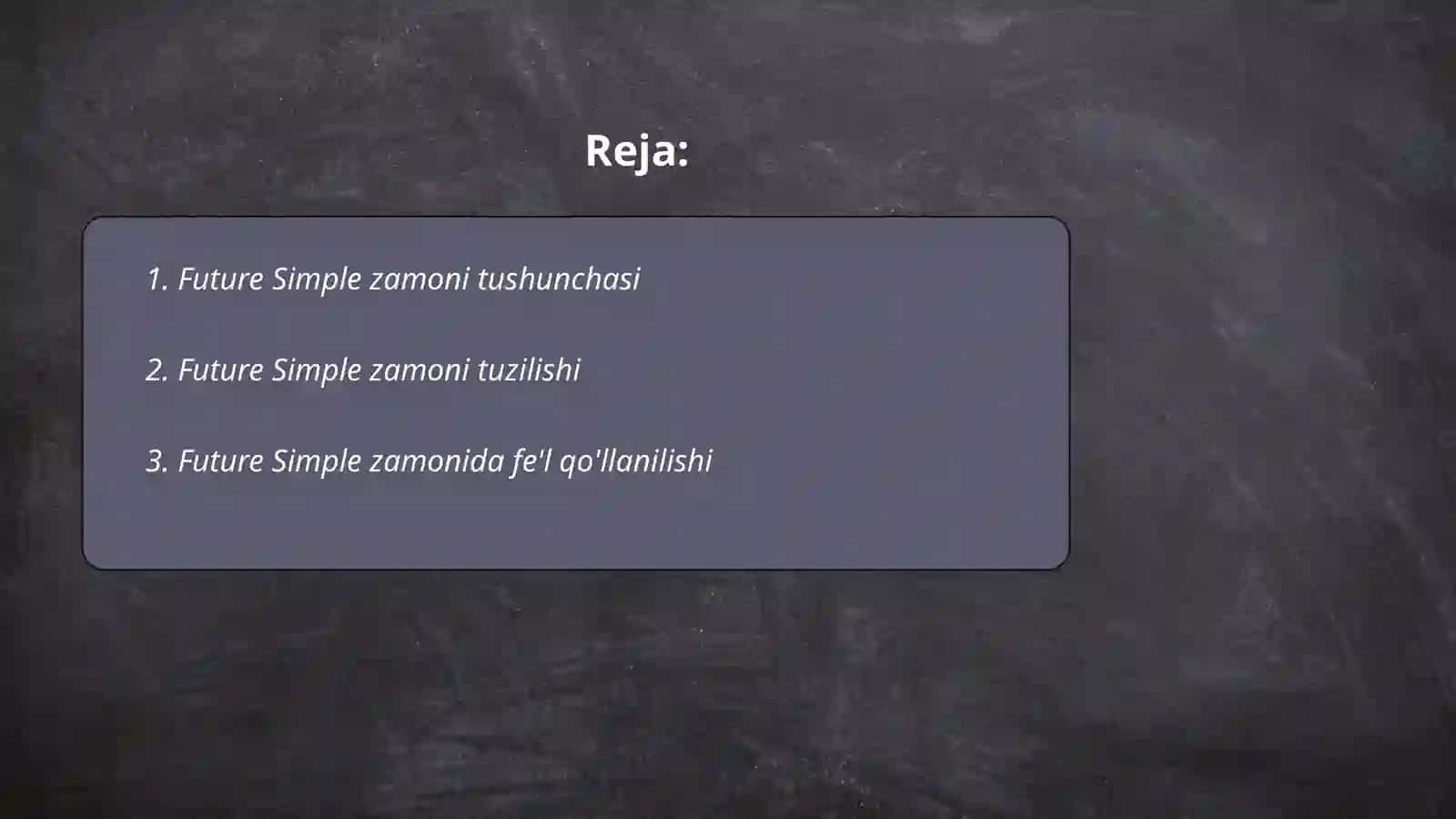 Future Simple 2