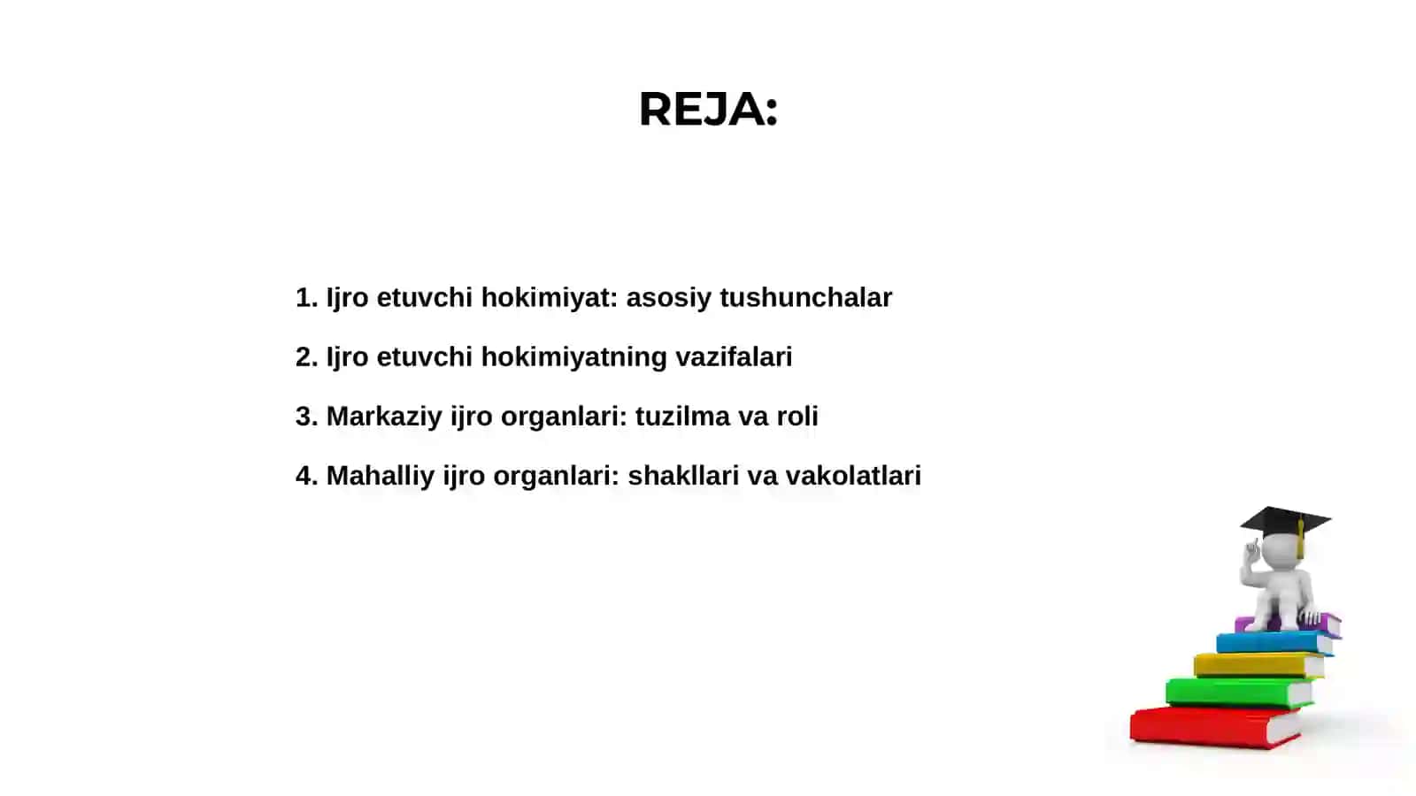 Ijro etuvchi hokimiyat organlari turlari va shakllari 2
