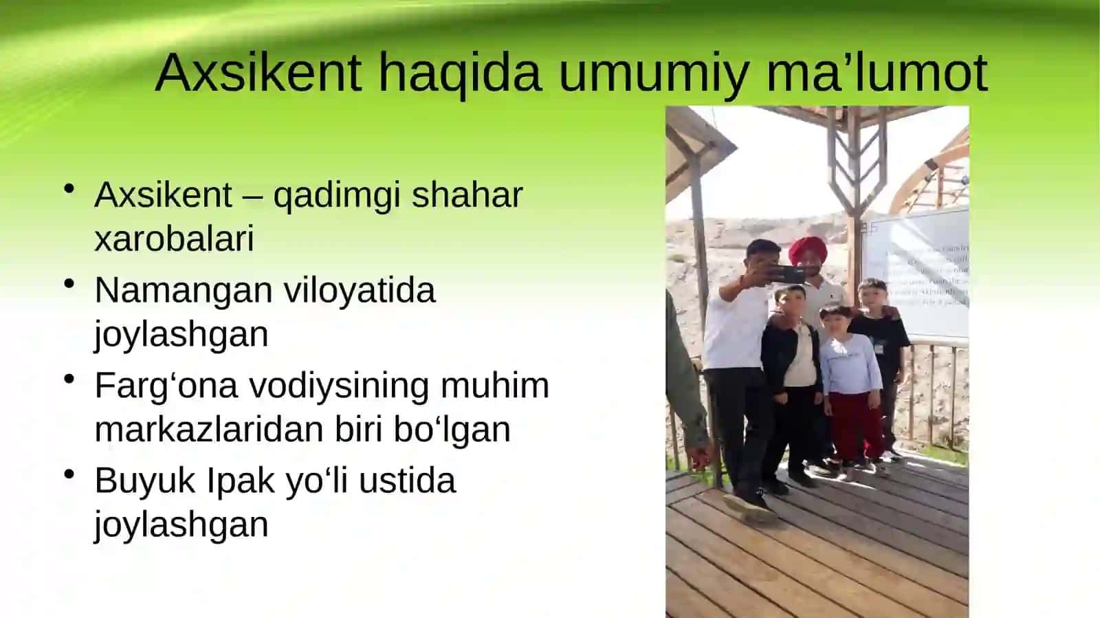 Axsikent – qadimiy shahar tarixi 2
