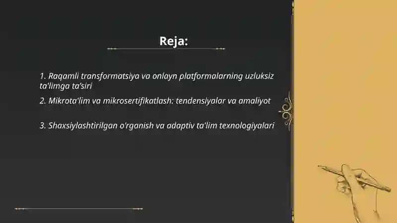 Raqamli Transformatsiya va Onlayn Platformalar 2