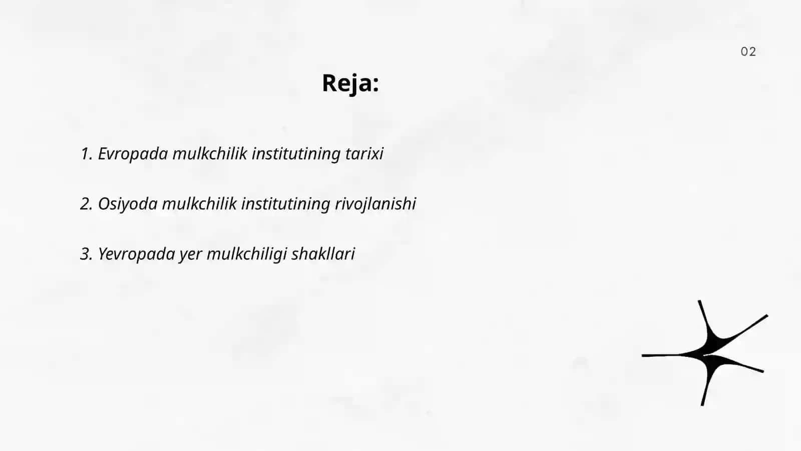 Evropada mulkchilik institutining tarixi 2