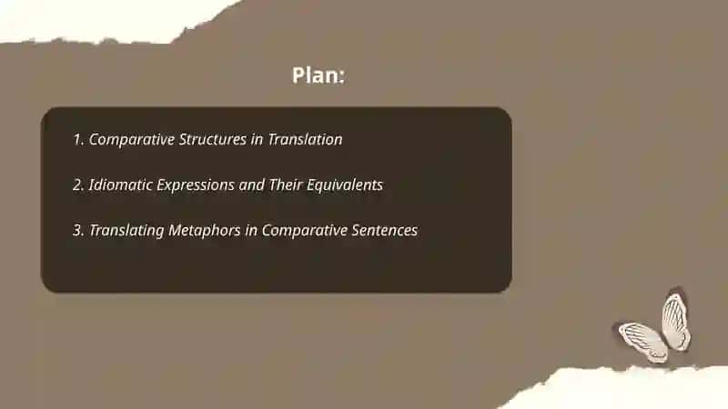 Comparative Structures in Translation 2