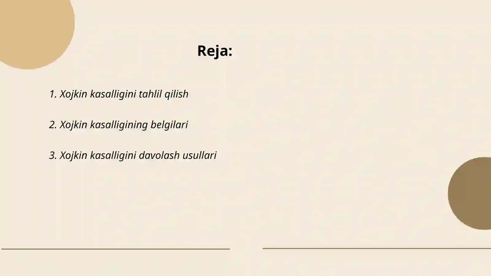 Xojkin kasalligi 2