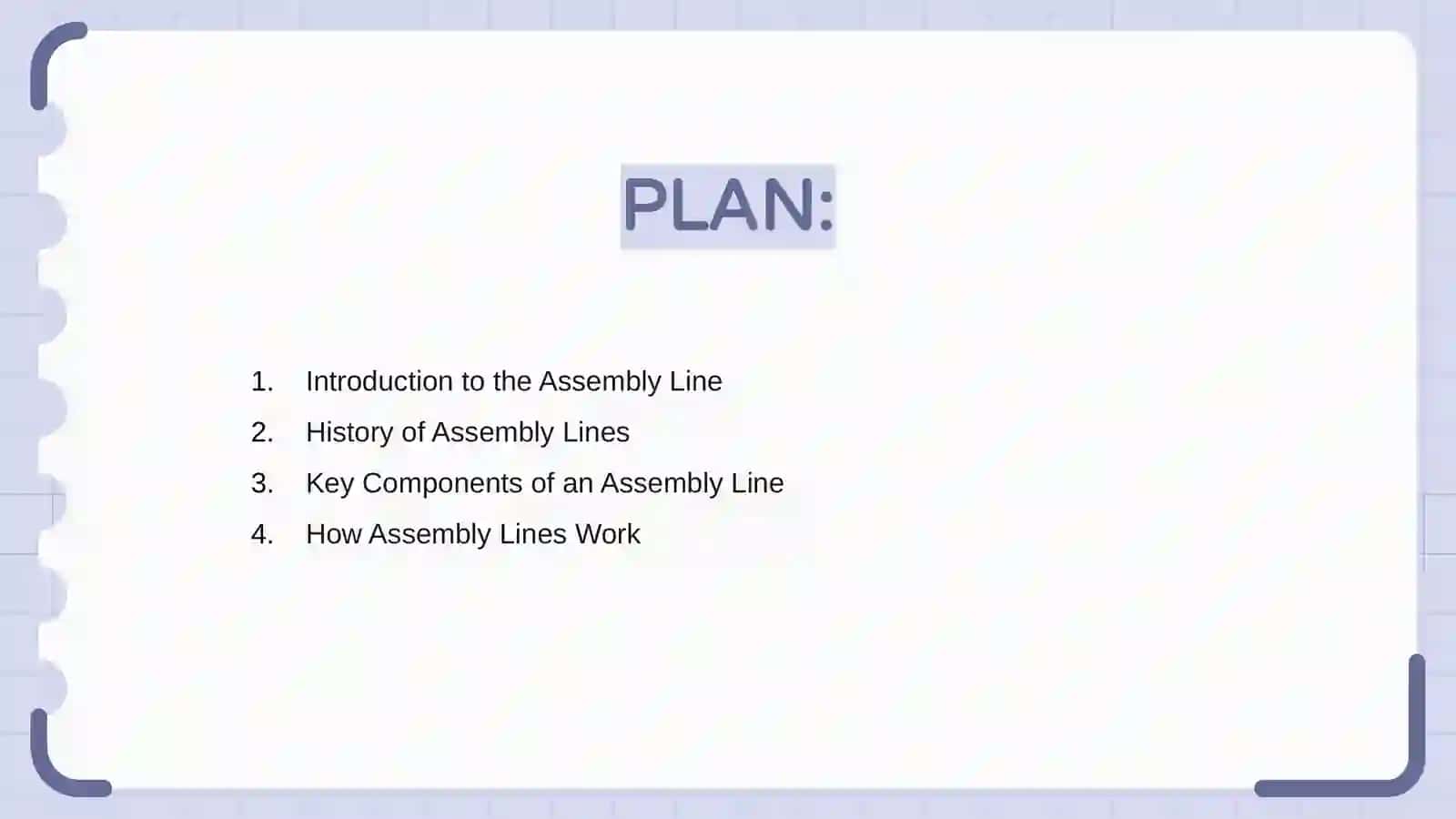 Assembly Line 2