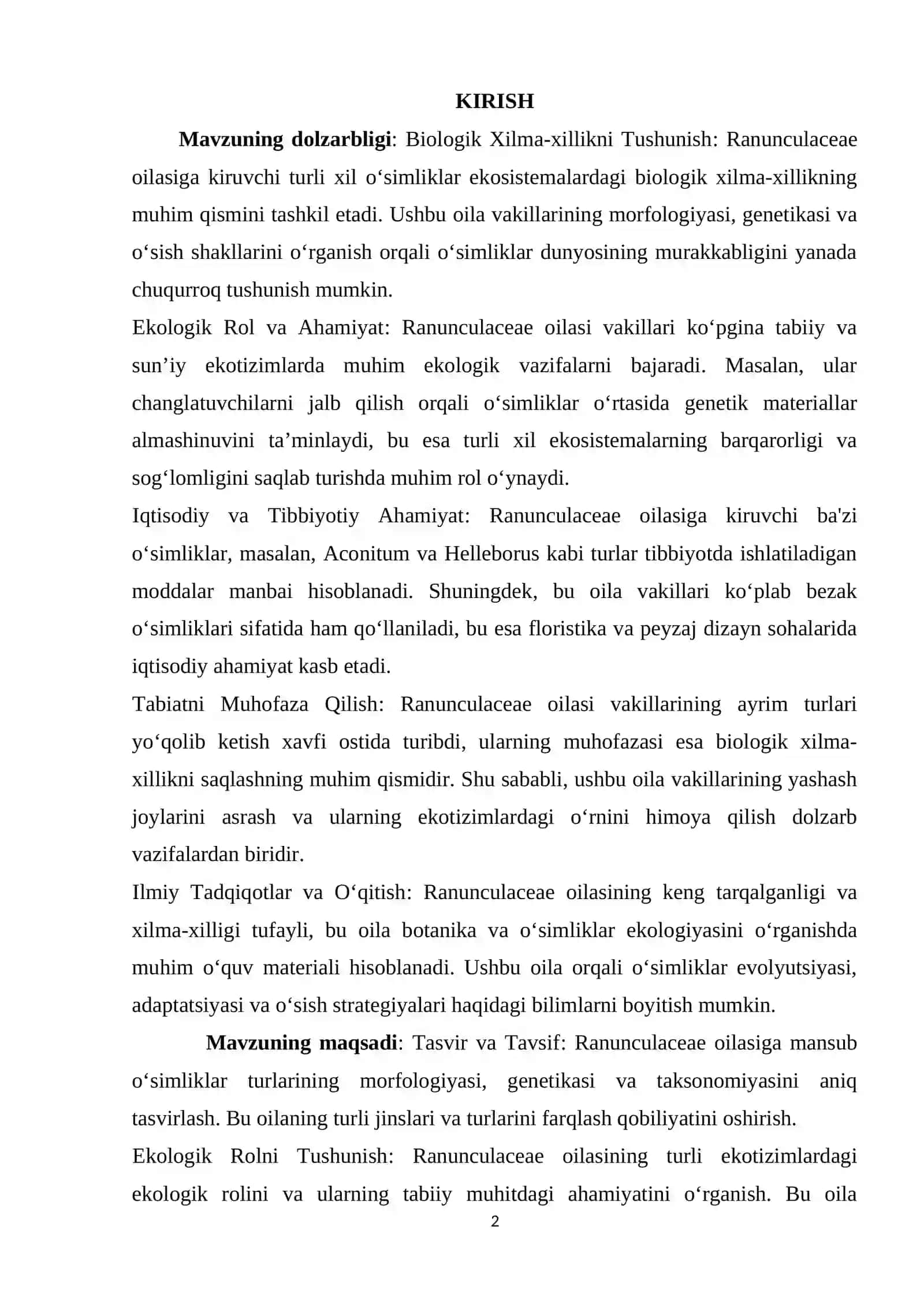 Ayiqtavondoshlar oilasi 2