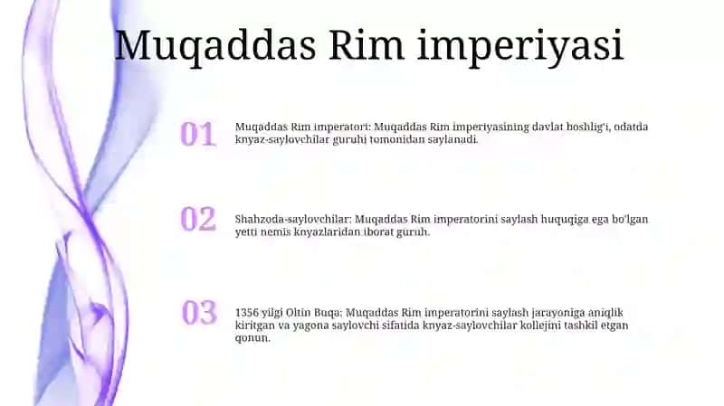 Muqaddas Rim imperiyasi 2