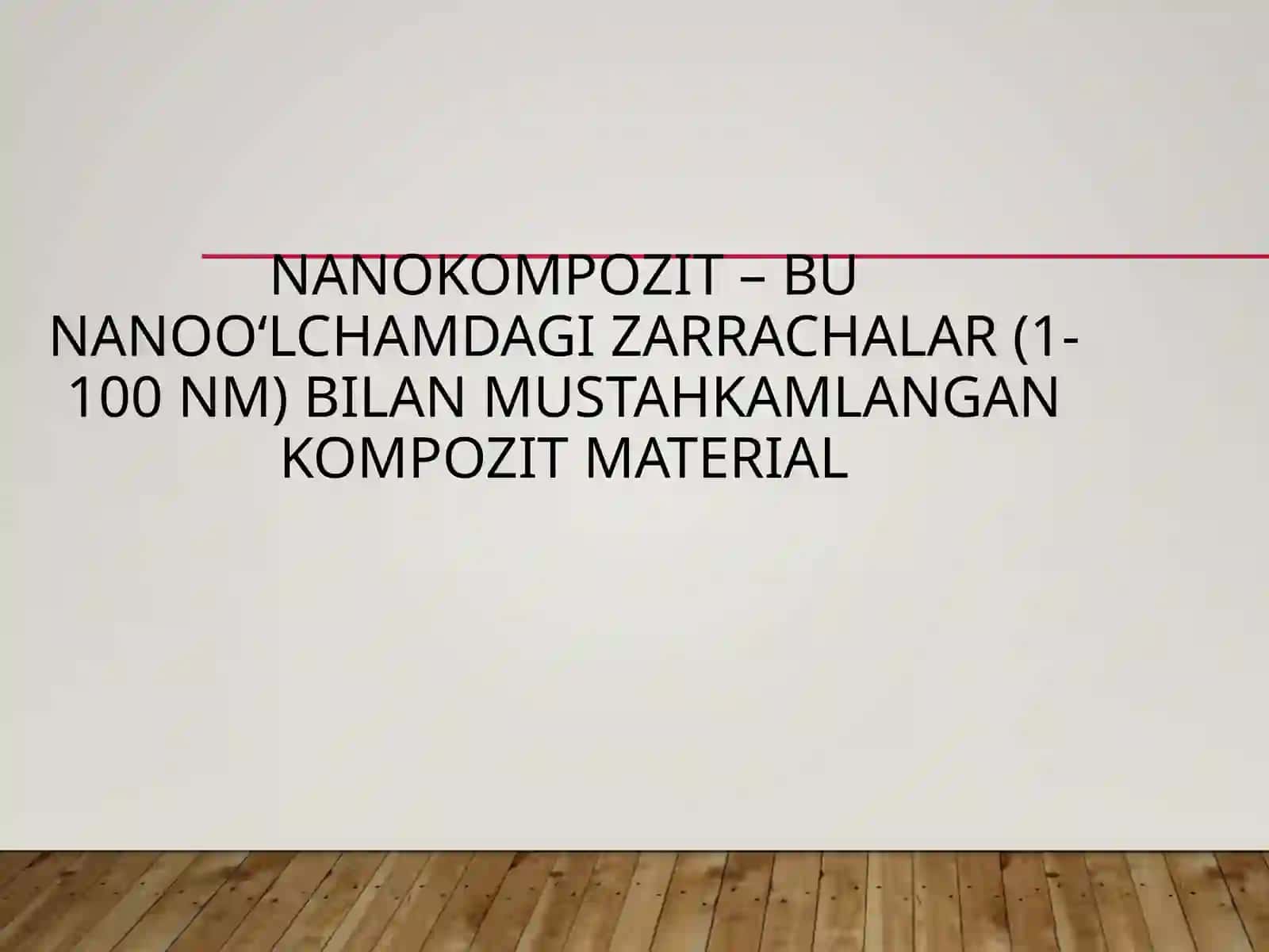 Nanokompozitlar tarkibi 2