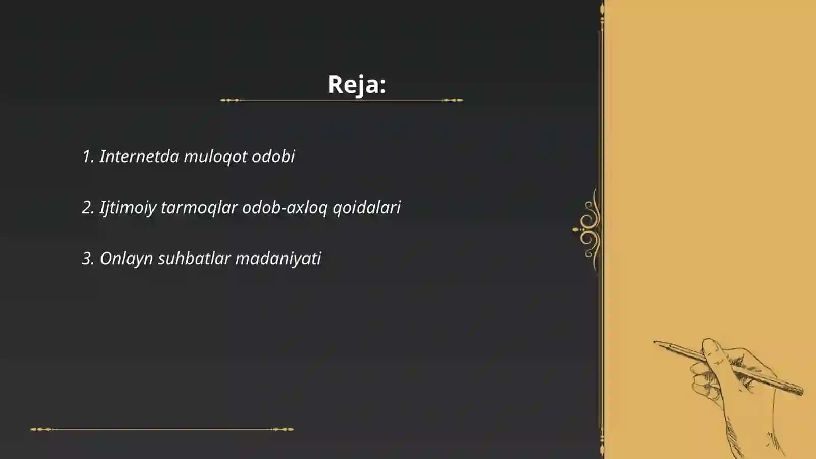 Internetda muloqot odobi 2