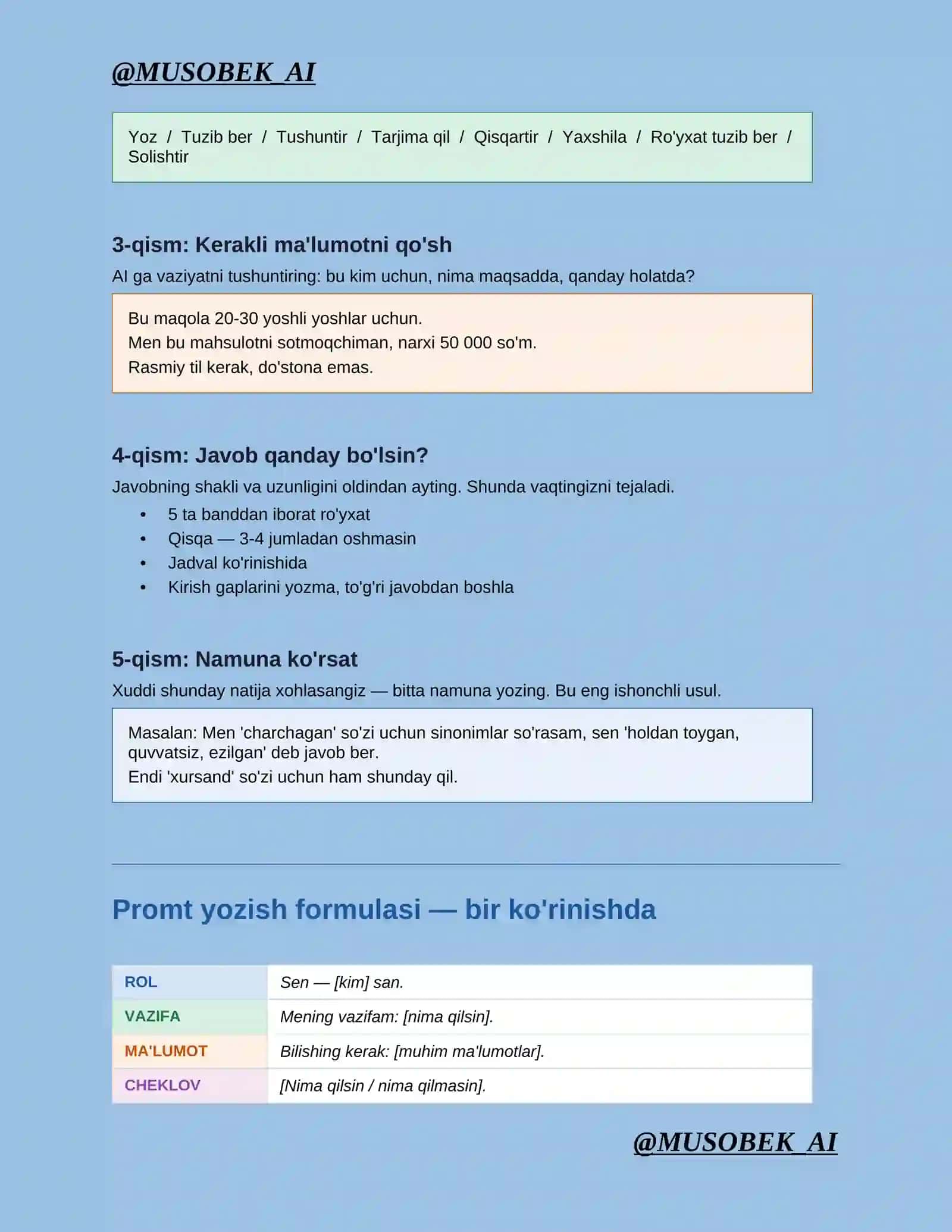SUN'IY INTELLEKT BILAN ISHLASH 2