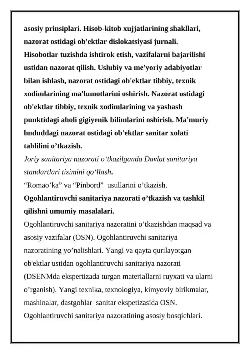 Davlat sanitariya nazorati 2