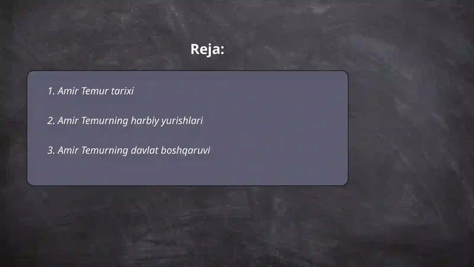 Amir Temur Tarixi 2