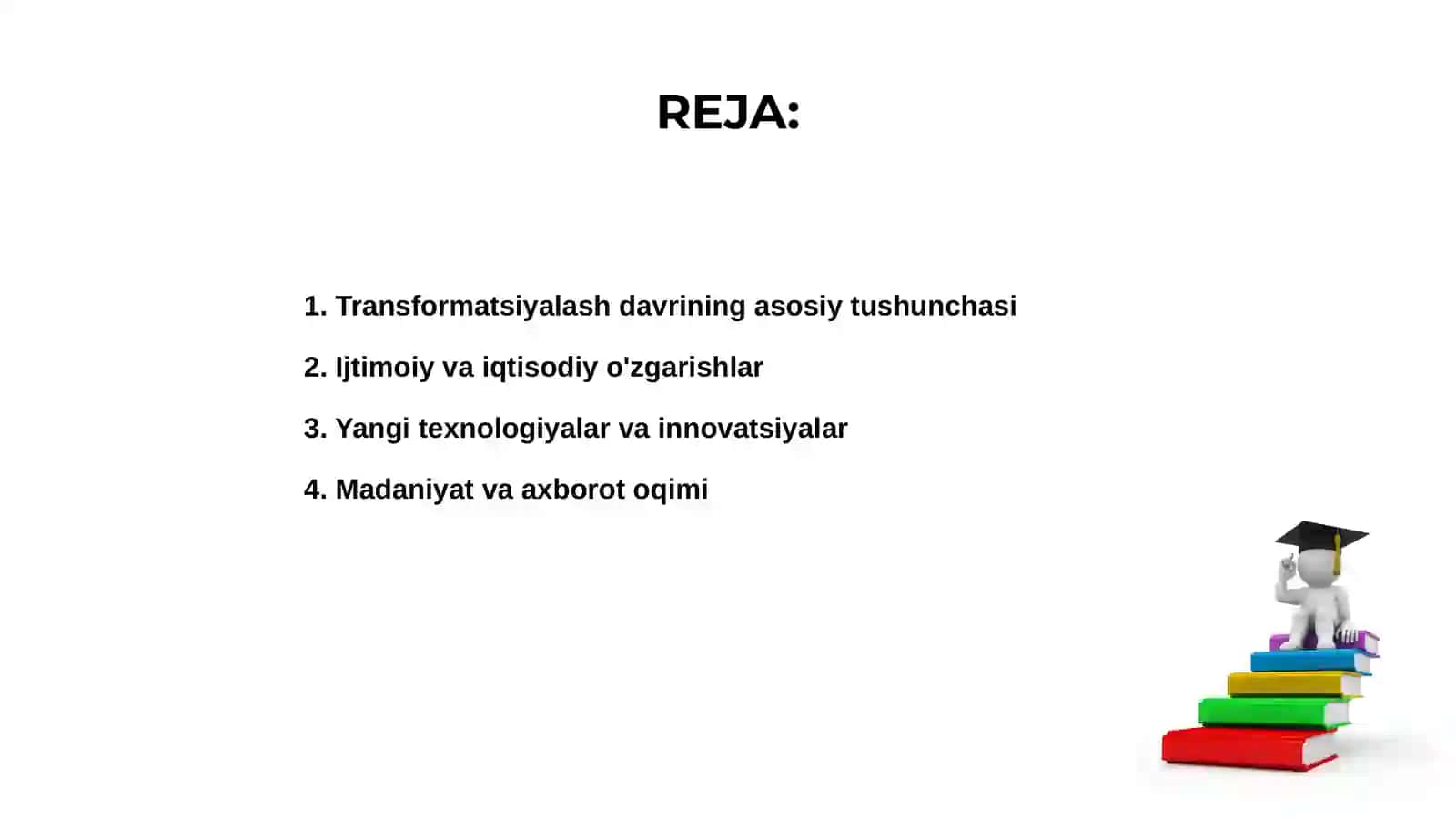 Transformatsiyalash davri 2