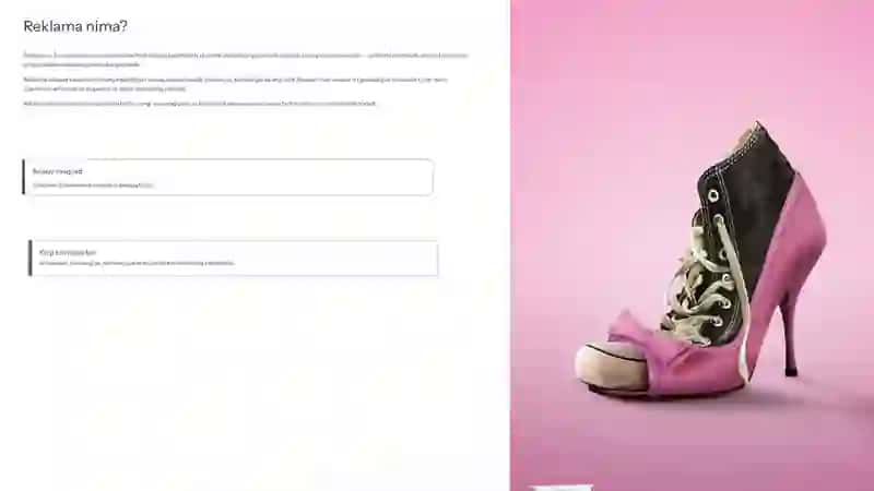 Reklama nima? 2
