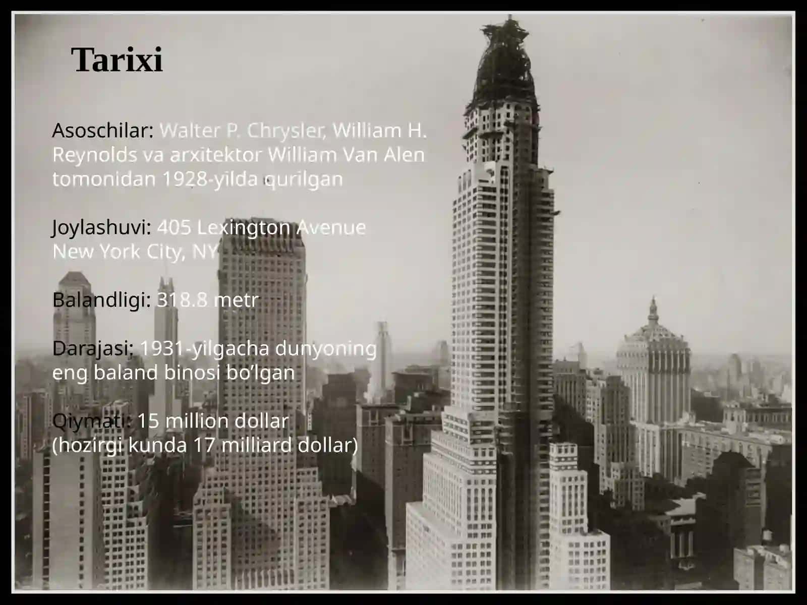 KREYSLERChryslerbuilding 2