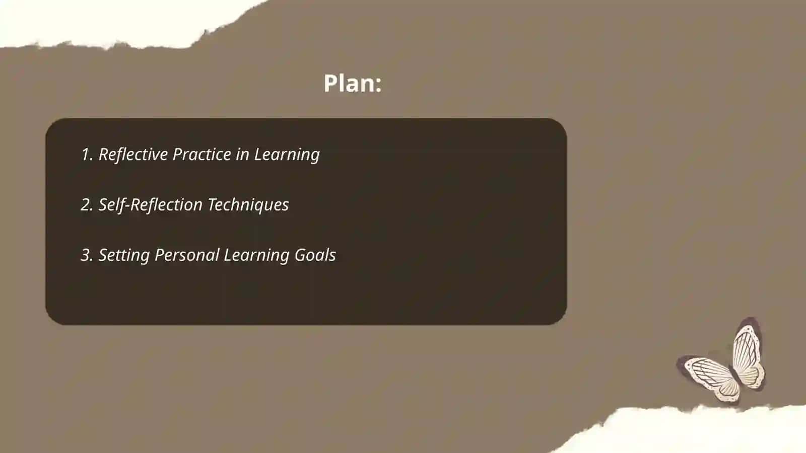 Learning self assessment ability 2
