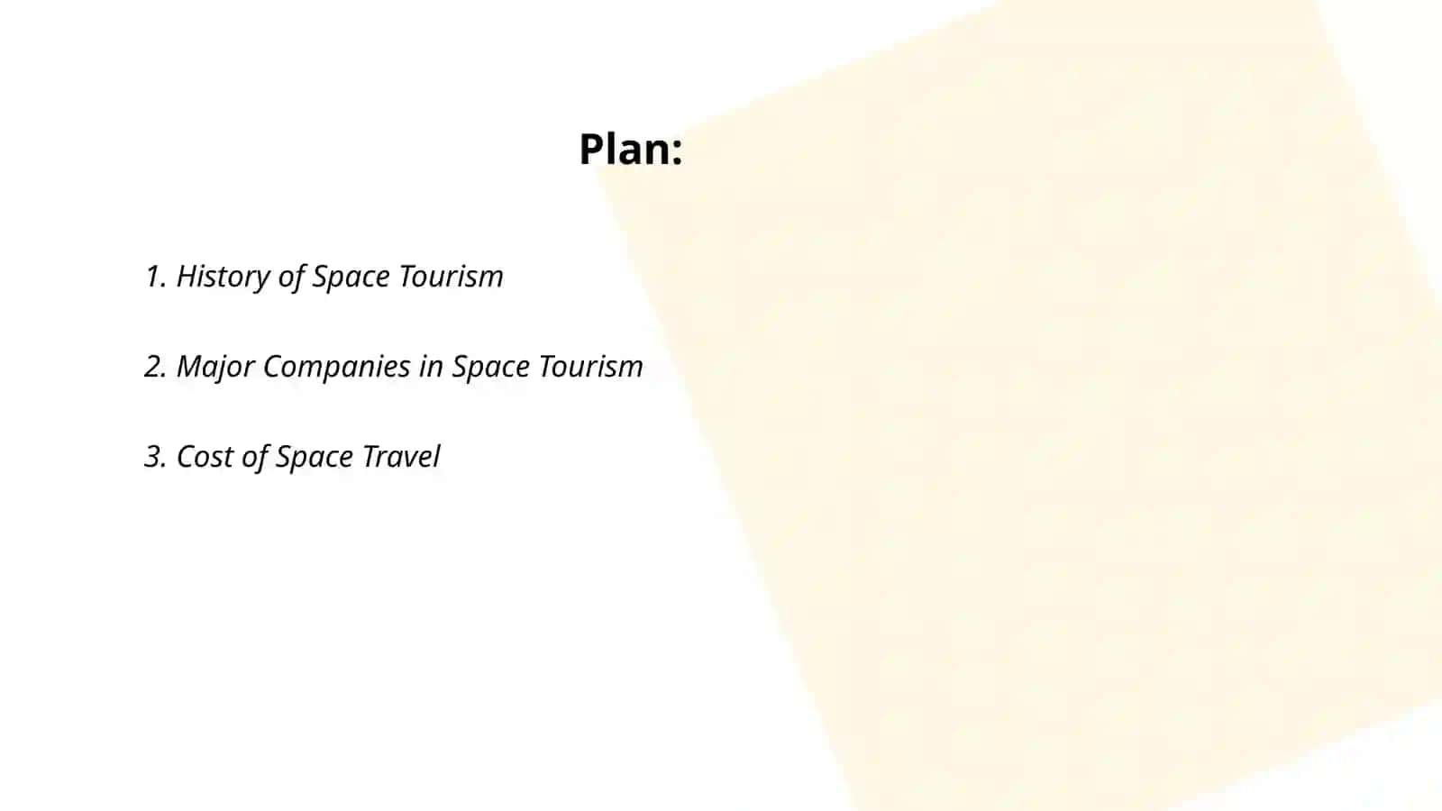Space tourism 2