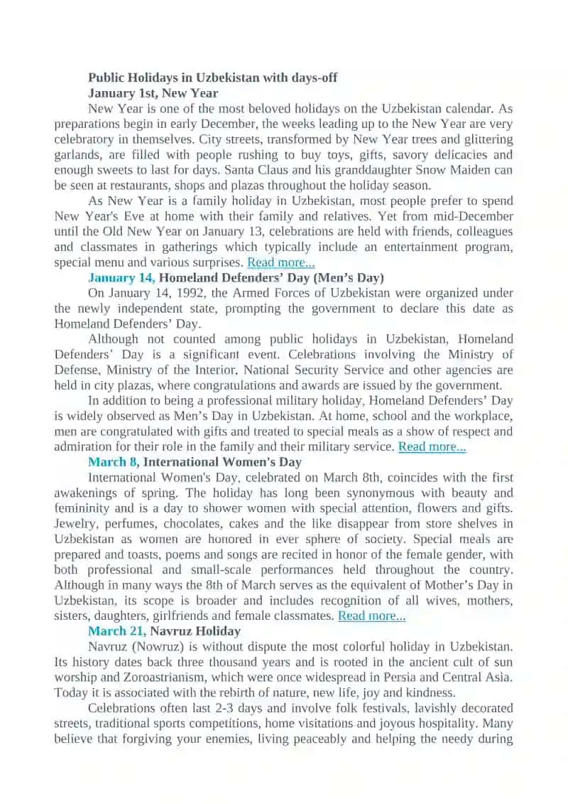 HOLIDAY 2