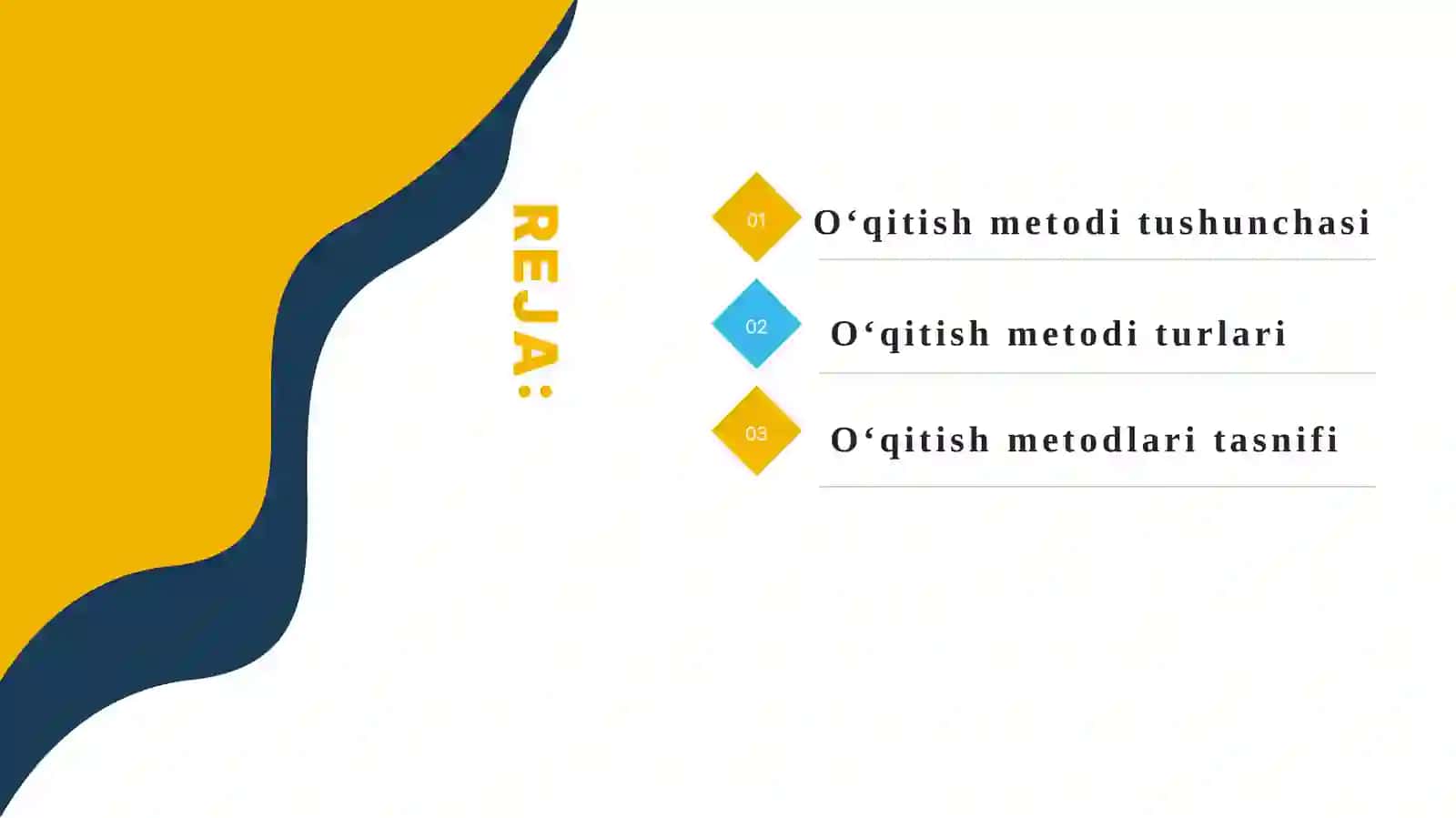 Oliy ta’limda o‘qitish metodlari 2