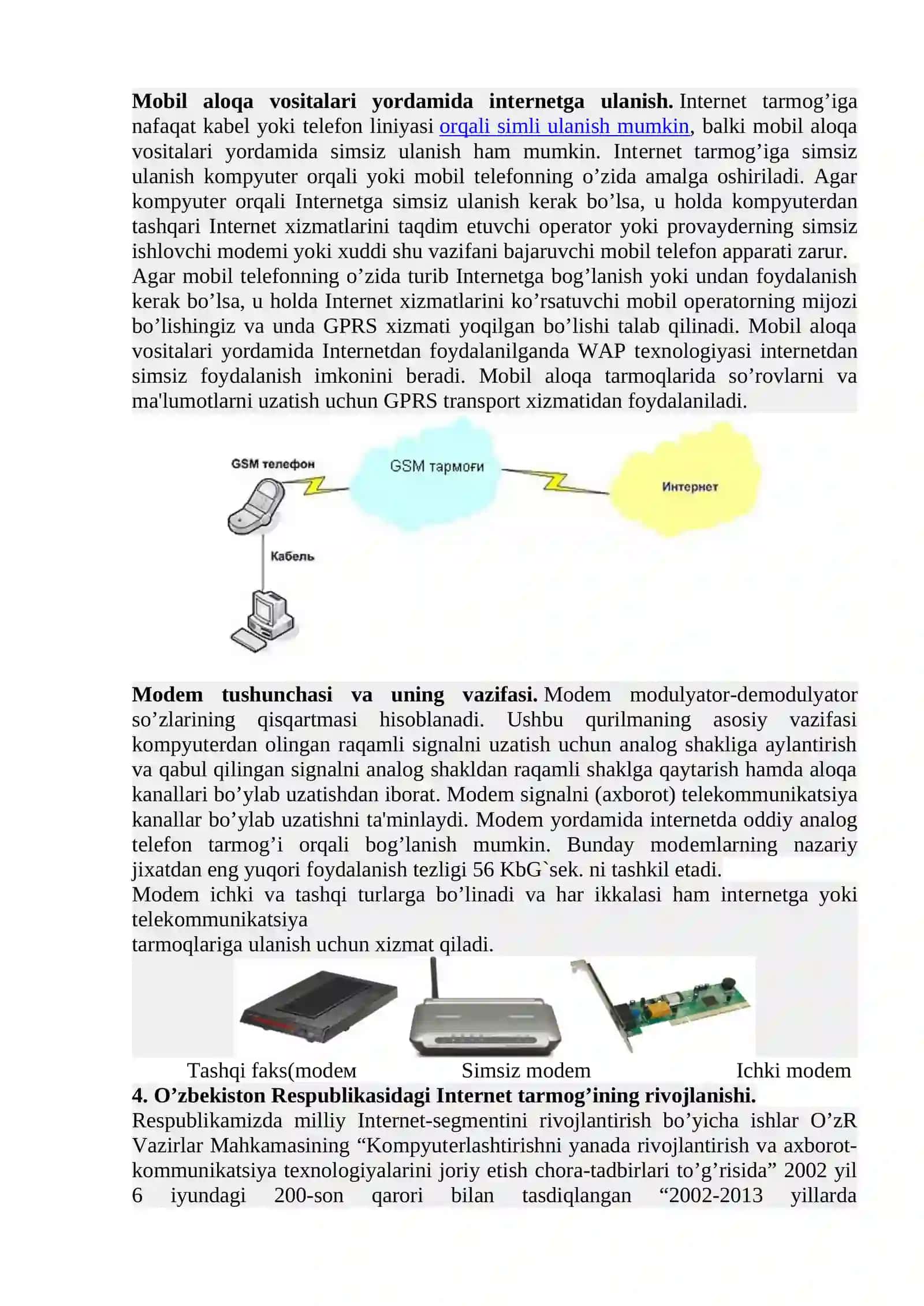 GLOBAL KOMPYUTER TARMOG`I 2