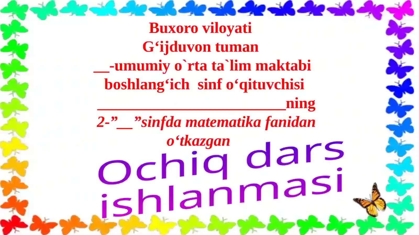 Oltin qoidalar 2