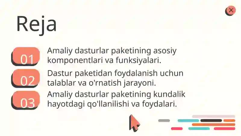 Amaliy dasturlar paketi 2